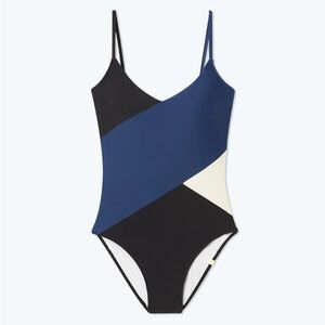 Summersalt Color Block The Marina One Piece Swimsuit